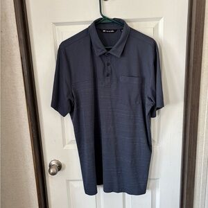 Travis Mathew Dark Blue Polo Shirt